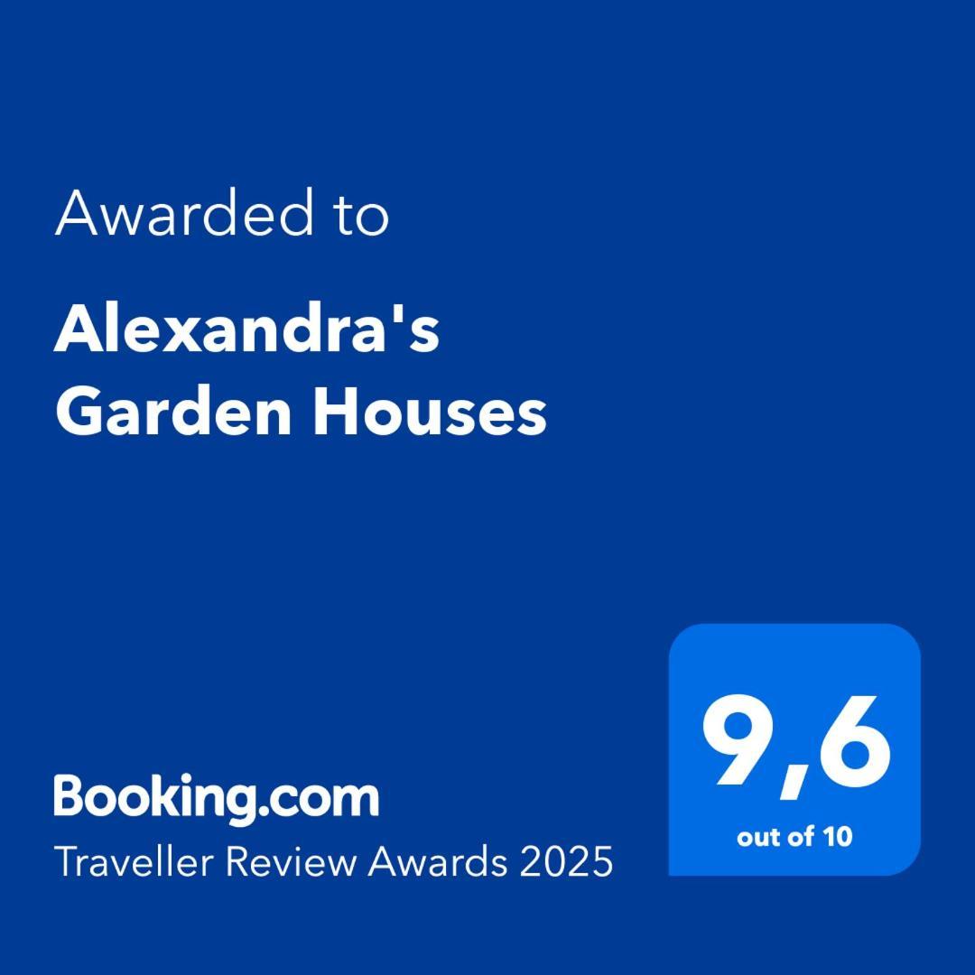 Alexandra'S Garden Houses Stalos Bagian luar foto